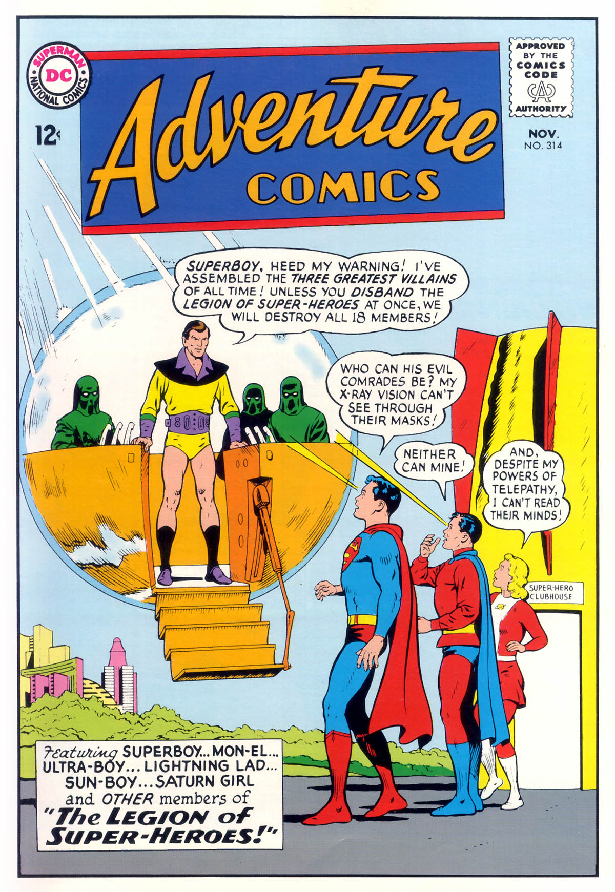 Adventure Comics 314 Nov 1963 Miracle Machine